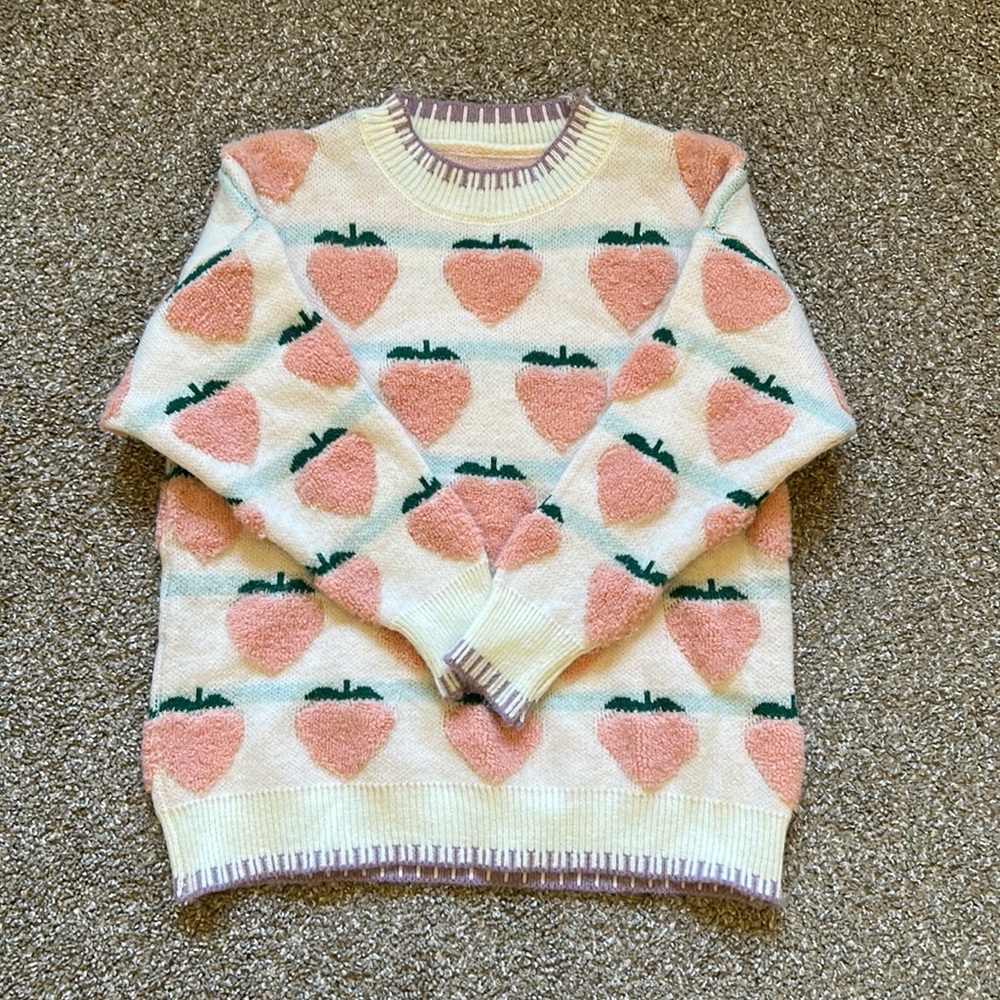 Peach sweater